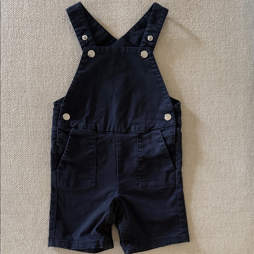 Jacadi Navy Blue Kids Overalls Short